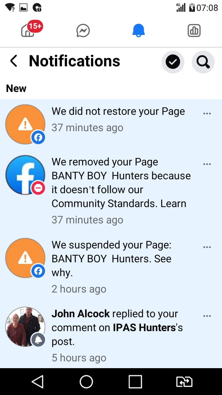 Banty Boys Facebook Banned By CIA Run FaceBook Page 4
