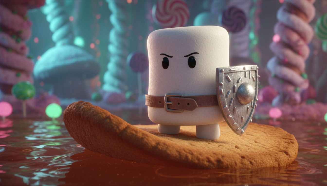 Bridge Over Dark Waters - Marshmellow Man.