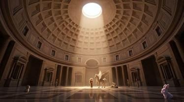Triumph Of Truth Rides Into The Truth Hall For A Truth Conference